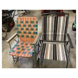 Folding Lawn Chairs - Qty 2