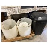 Garbage Pails - Qty 3