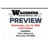 Auction Preview - Wednesday, July 15