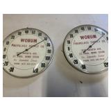 12" Wall Mount Thermometers