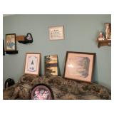 Wall Decorations, Pictures, Shelves, Figurines