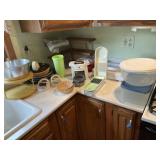 Tupperware Onion/Potato Slicers, Spice Rack,