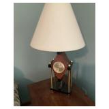 Table Lamp w/Built in Clock