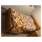 Bedroom Set  -  Queen Size Bed, 5 Drawer Dresser