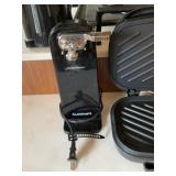 Flat Electric Griddle, Can Opener, Sandwich Maker