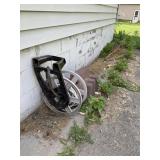 Water Hose w/Reel, 11-10", Paver Border.