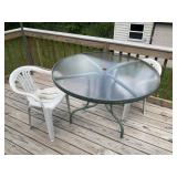 Patio Set - Table w/4 Chairs