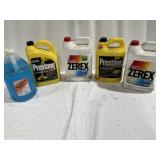 AntiFreeze - Qty 4, Coolant - Partial, Wind Shield