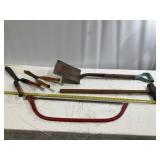 Spade, Bow Saw, Maul, Clippers