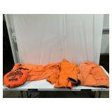 XL Hunting Jackets - Qty 2,  LG Hunting Bibs,