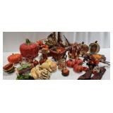 Fall Decor - Candles, Pumpkins, Gourds,