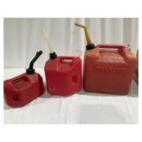 Gas Cans - 5gl, 2gl, 1gl