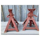 Vintage Heavy Duty Jack Stands - Qty 2