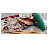 Budweiser Life Jacket, Wooden Oar - Cracked,