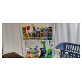 Cleaning Supllies - Partials, Rolling Cart,