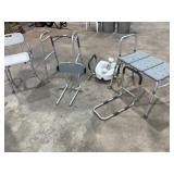 Handicap Bathroom Items - Chair, Toilet Set,