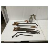Meat Saw, Hand Saw, Tire Wrench and More