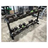 Metal Dumbbell Rack - No Contents