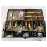Vintage Fishing Tackle, Tackle Box