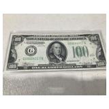 1934 100.00 Bill VF
