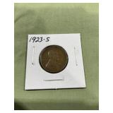 1923-S Wheat Cent