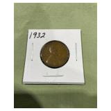 1932 Wheat Cent