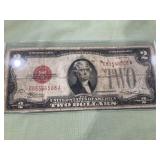 1928-D 2.00 red seal US note