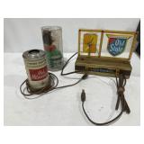 Old Style Light/Clock, Old Milwaukee Beer Can