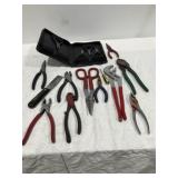 Pliers, Needle Nose, Cutters, Tin Shears