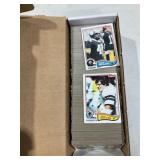 Box of 1982 topps football cards