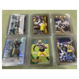 6 packers numbered cards