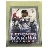 Ronald Acuna Topps rookie