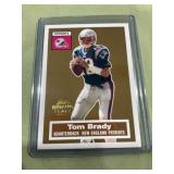 2005 topps promo card Tom Brady