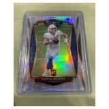 Justin Herbert Select Silver Rookie Card