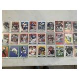 27 vintage HOFers Football cards