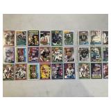 27 vintage HOFers Football cards