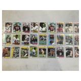 27 vintage HOFers Football cards