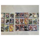 27 vintage HOFers Football cards
