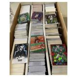 Large box of sports cards