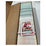 Box of football cards