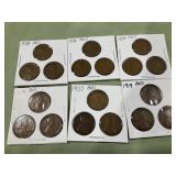 6-PDS Wheat Cent year sets
