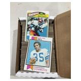 Vintage football cards box 1970-79