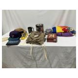 Camel Cigarette Memorabilia - Hats, Mugs, Jacket,
