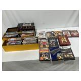 Assorted DVDs - Alfred Hitchcock, Indiana Jones,