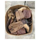Assorted Boots - Condition Varies