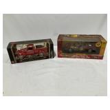 Die Cast 1940 Ford Truck, 2003 Corvette Pace Car -