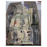 Glass Beer Mugs - Qty 24+