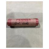 1943 steel wheat cent roll
