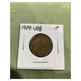 1909-VDB Wheat Cent