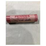 Roll of 1943 steel wheat cents